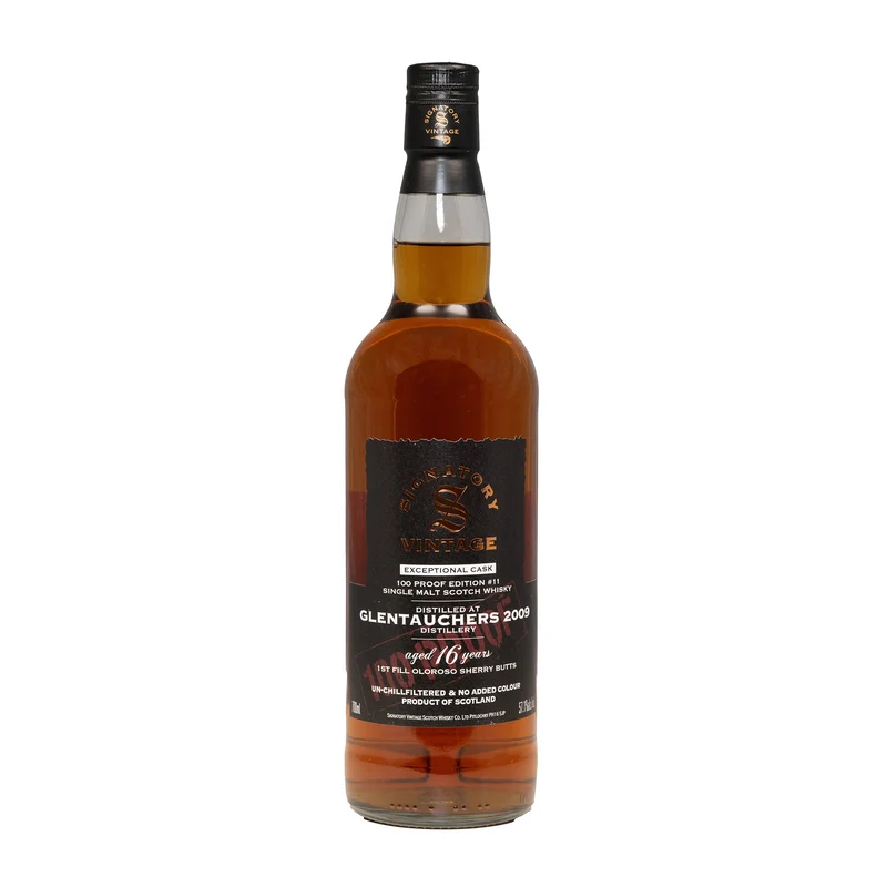 Glentauchers 2009 16 Year Old 100 Proof Exceptional Release #11 57.1%