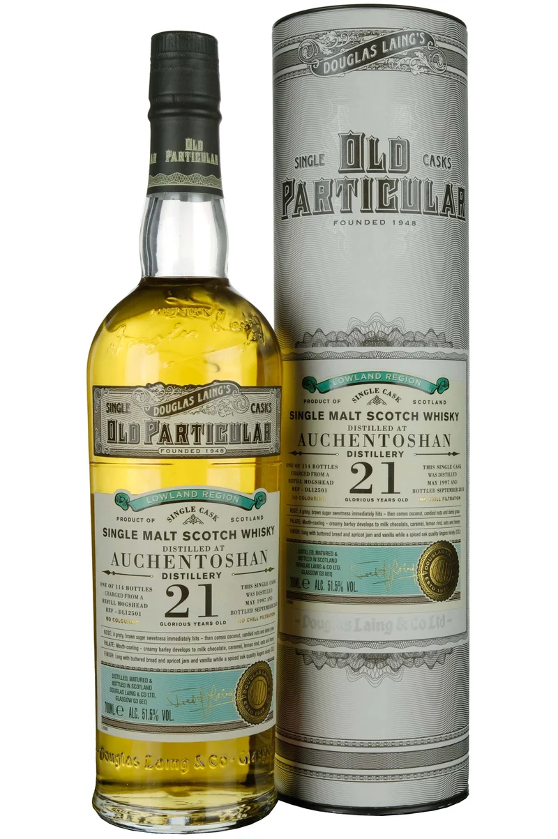 Auchentoshan 1997-2018 | 21 Year Old Douglas Laing Old Particular Single Cask DL12501