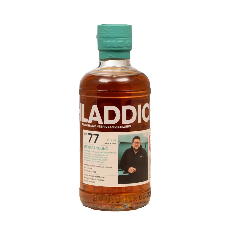 Bruichladdich 14 Year Old Whisky Valinch No 77 Stuart Young 60.3%