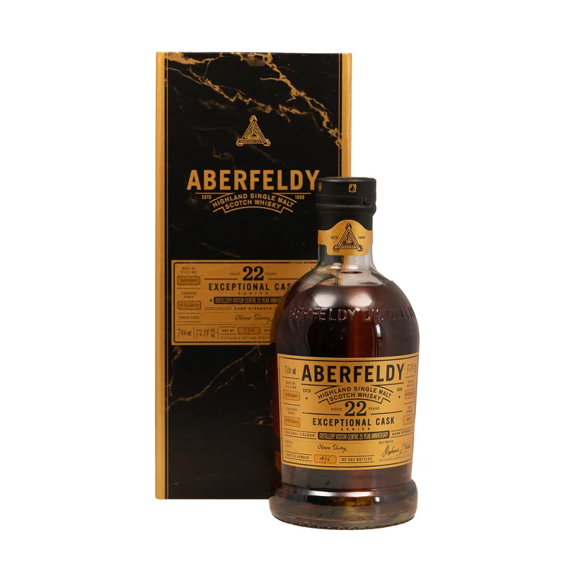 Aberfeldy 22 Year Old Whisky Distillery Centre 25th Anniversary 53.1%