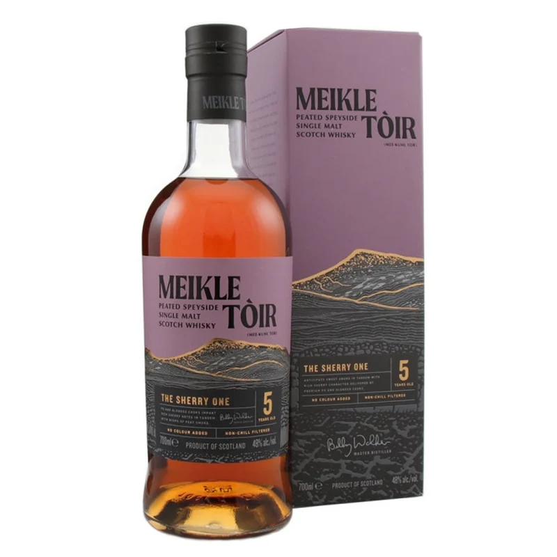 Meikle Toir 5 Year Old Sherry Cask 48%