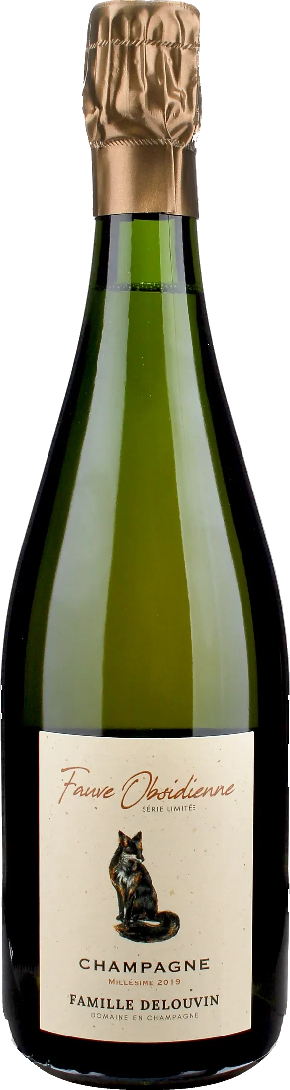Delouvin Nowack Champagne Fauve Obsidienne Brut 2019