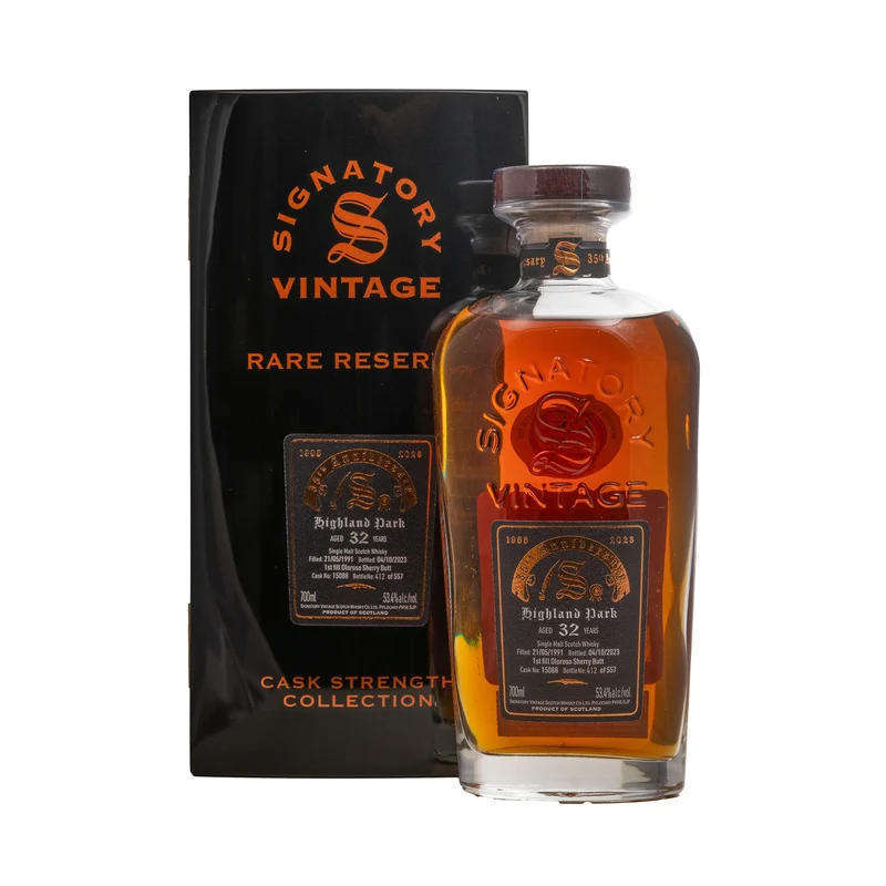 Highland Park 32 Year Old Signatory Release 1st Fill Sherry Butt 53.4%