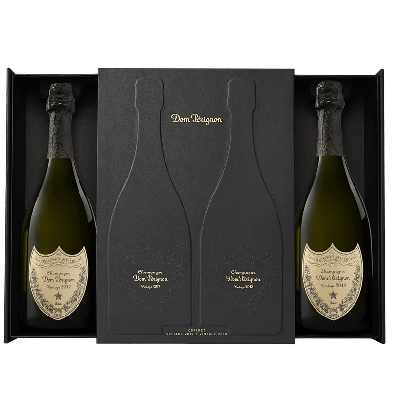 Dom Perignon Coffret Vintage 2017 & 2018