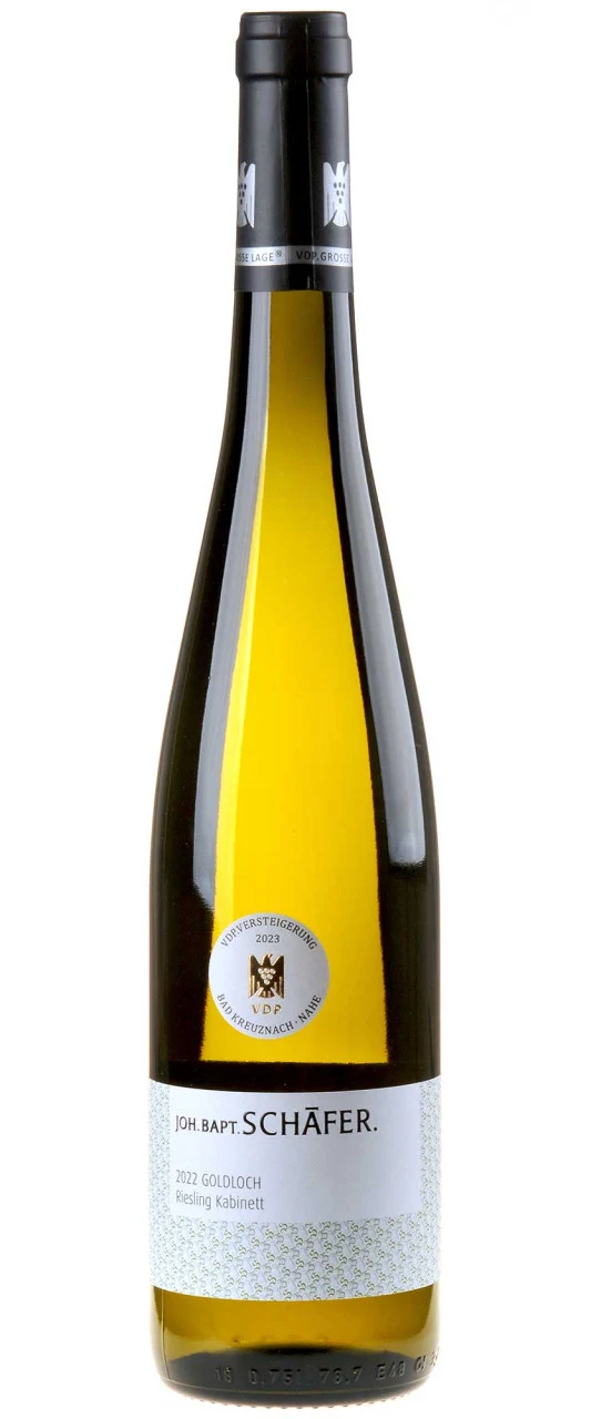 Joh. Bapt. Schäfer Riesling Goldloch Kabinett 2022 - Versteigerungswein white