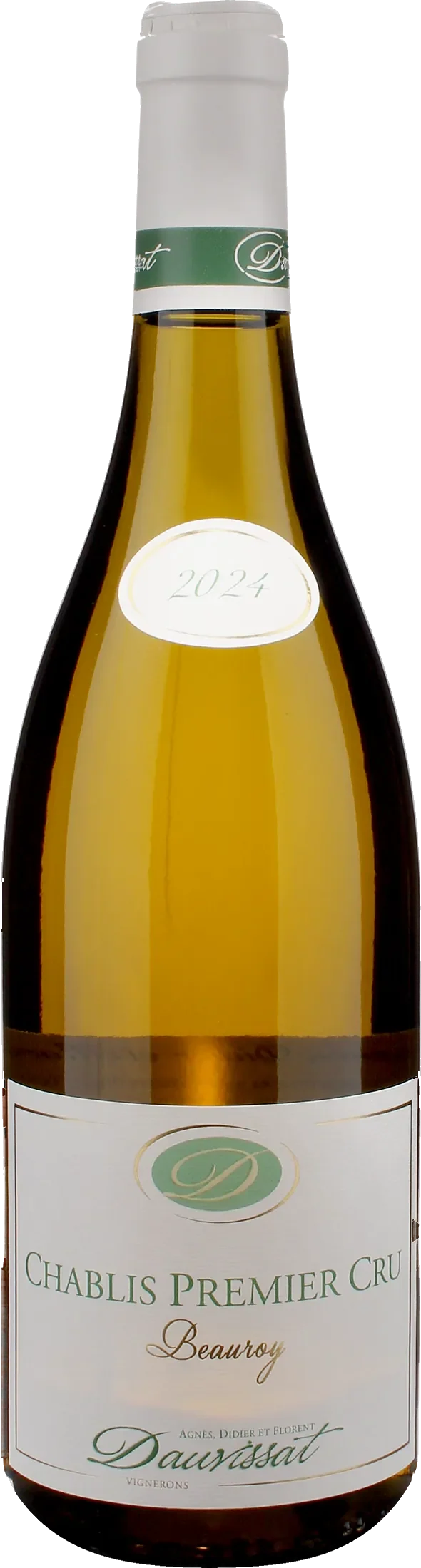 Agnes et Didier Dauvissat Chablis 1er Cru Beauroy 2024