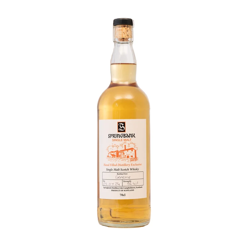 Springbank 2024 Hand Filled Distillery Exclusive Whisky 56.4%