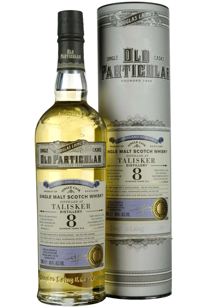 Talisker 2009-2018 | 8 Year Old Douglas Laing Old Particular Single Cask DL12578