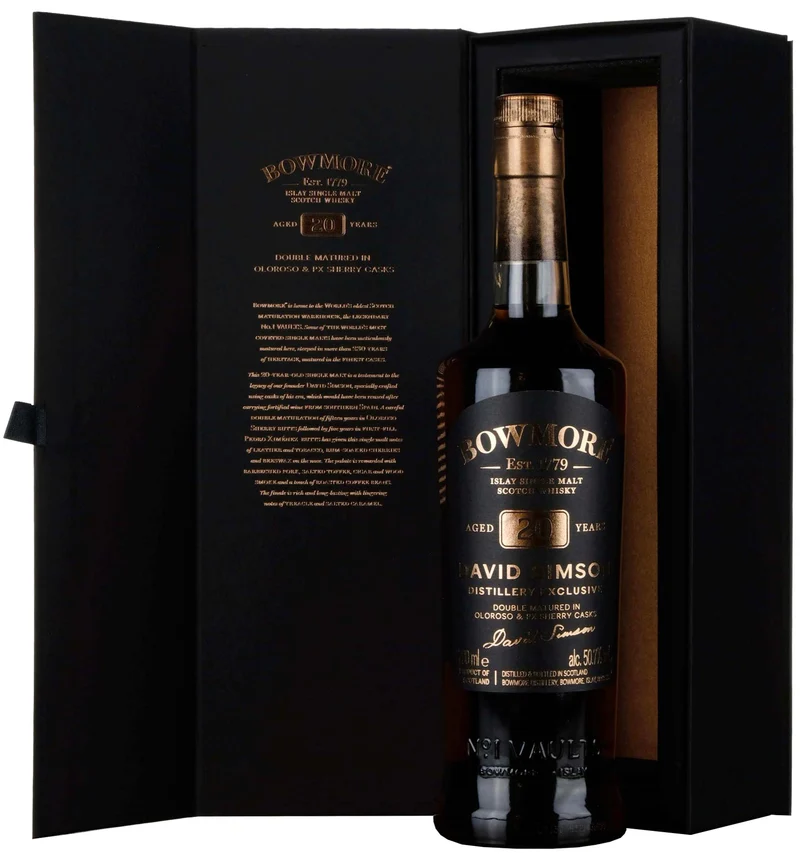 Bowmore 20 Year Old David Simson Distillery Exclusive Bottled 2020
