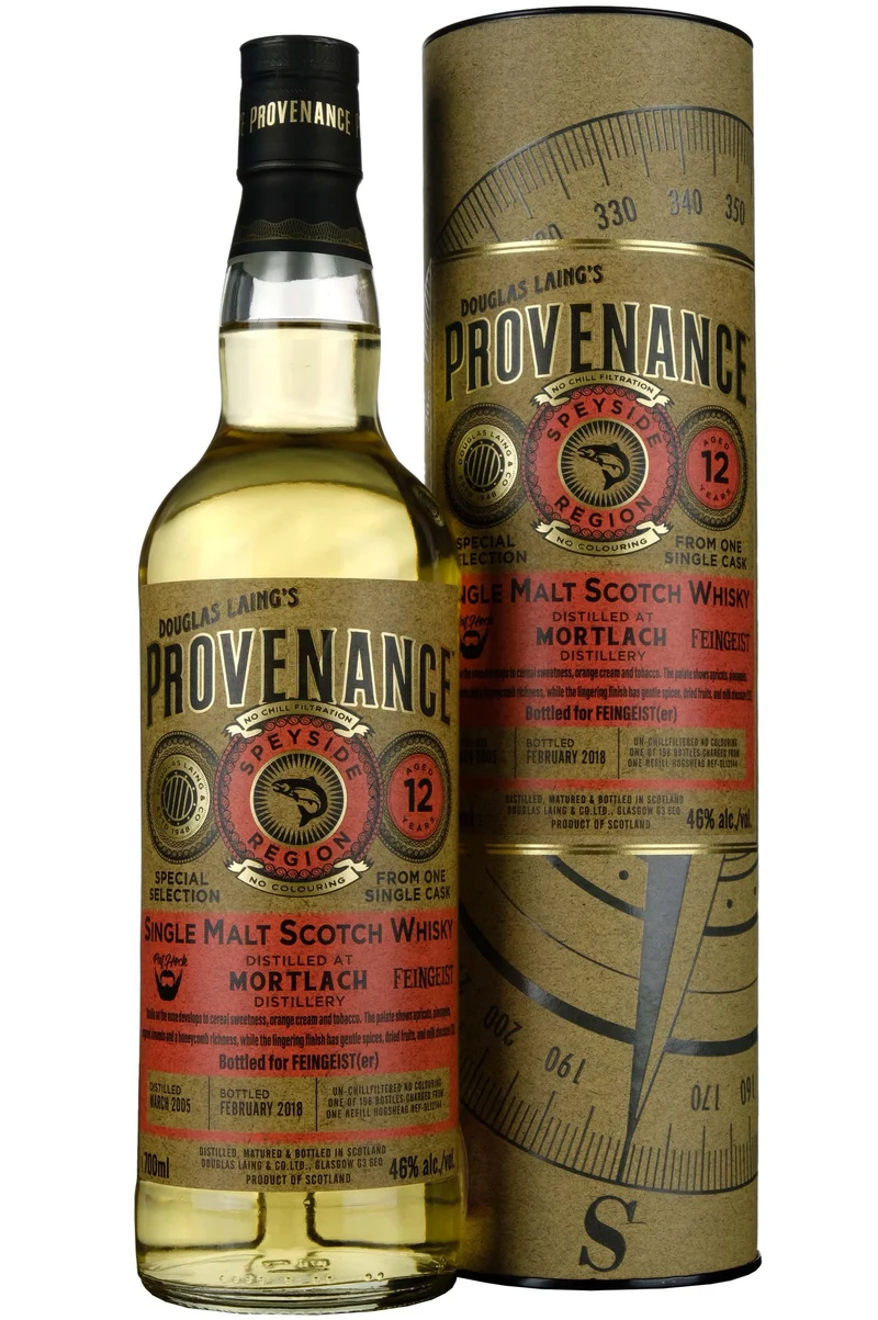 Mortlach 2005-2018 | 12 Year Old Douglas Laing Provenance Single Cask DL12144