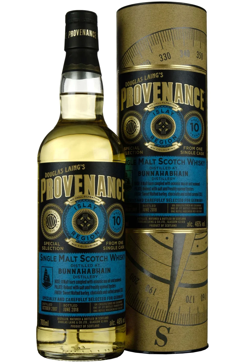 Bunnahabhain 2007-2018 | 10 Year Old Douglas Laing Provenance Single Cask DL12467