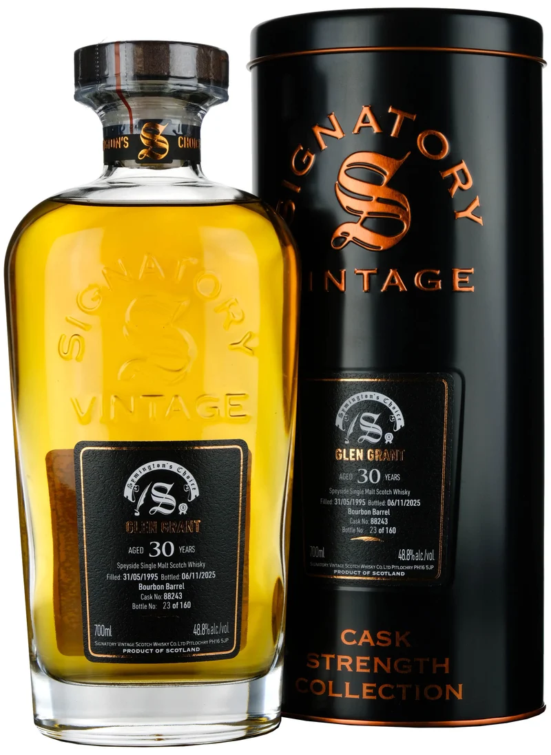Glen Grant 1995-2025 | 30 Year Old Signatory Vintage Symington's Choice Single Cask 88243