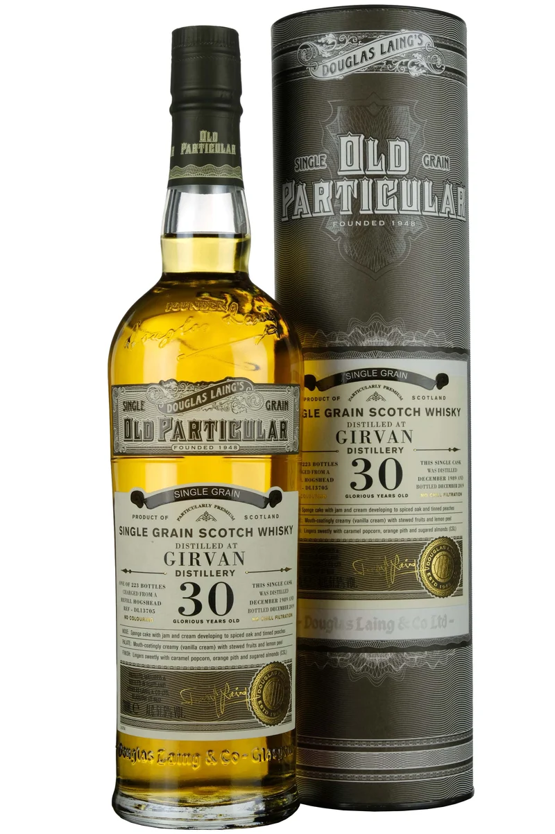 Girvan 1989-2019 | 30 Year Old Douglas Laing Old Particular Single Cask DL13705