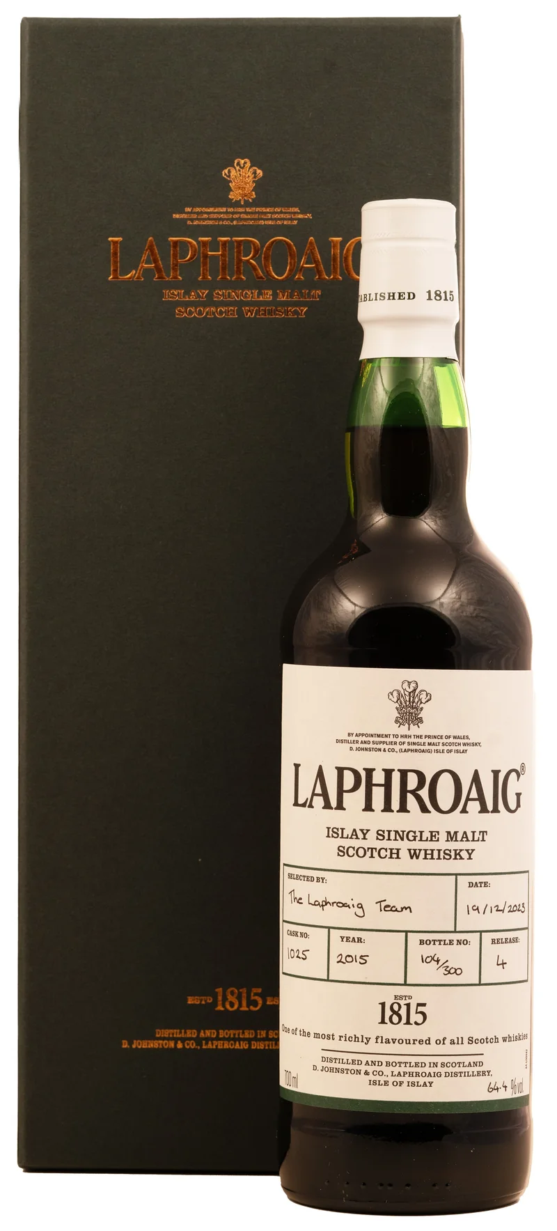 Laphroaig Single Cask #1025 Release 4 64.4%
