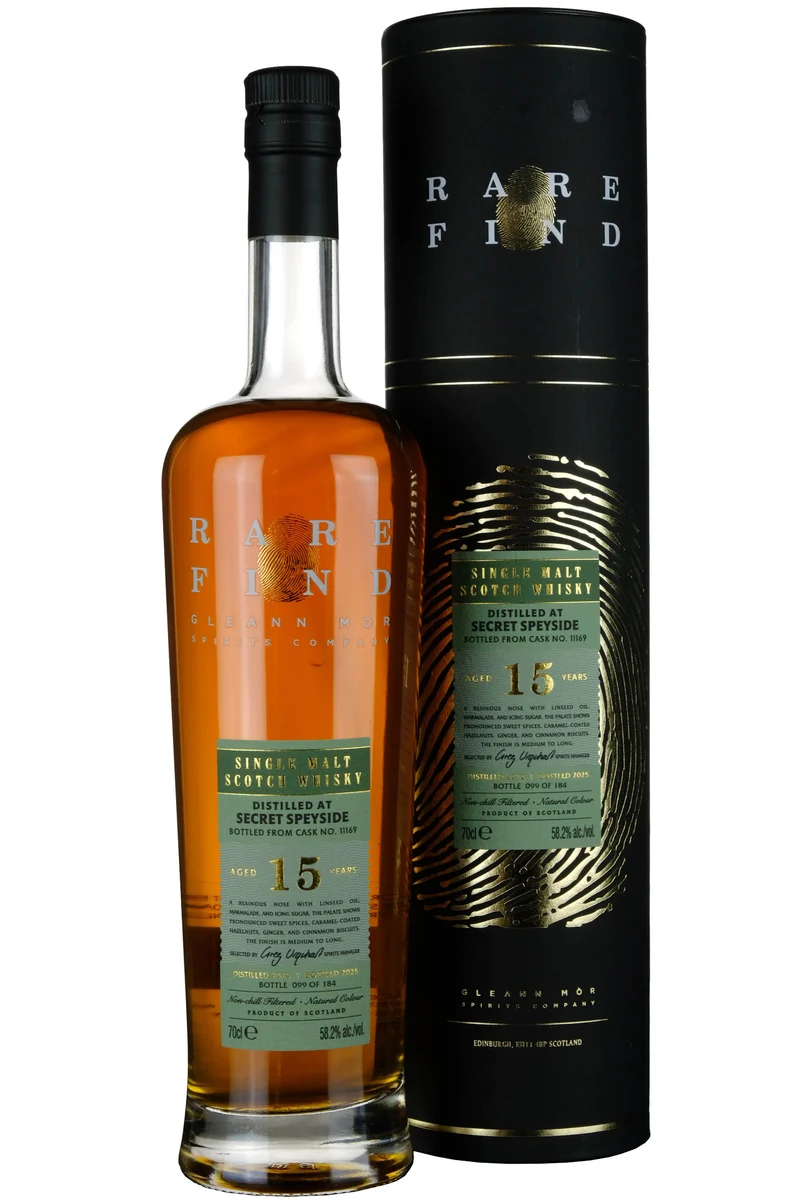 Secret Speyside 2010-2025 | 15 Year Old Gleann Mor Rare Find Single Cask 11169