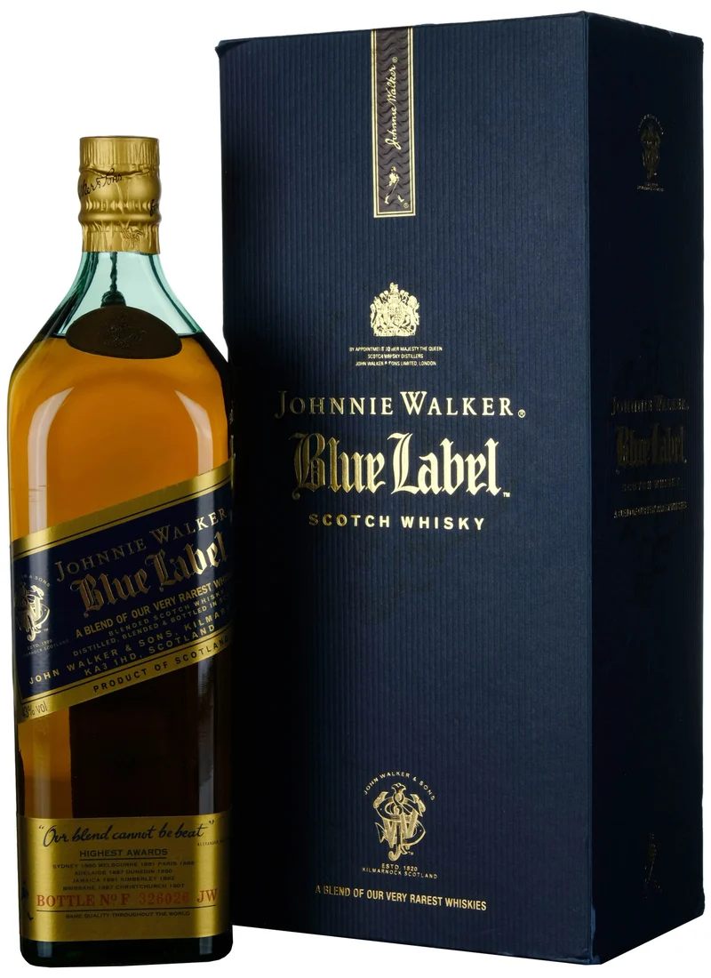 Johnnie Walker Blue Label Circa 2000 1 Litre
