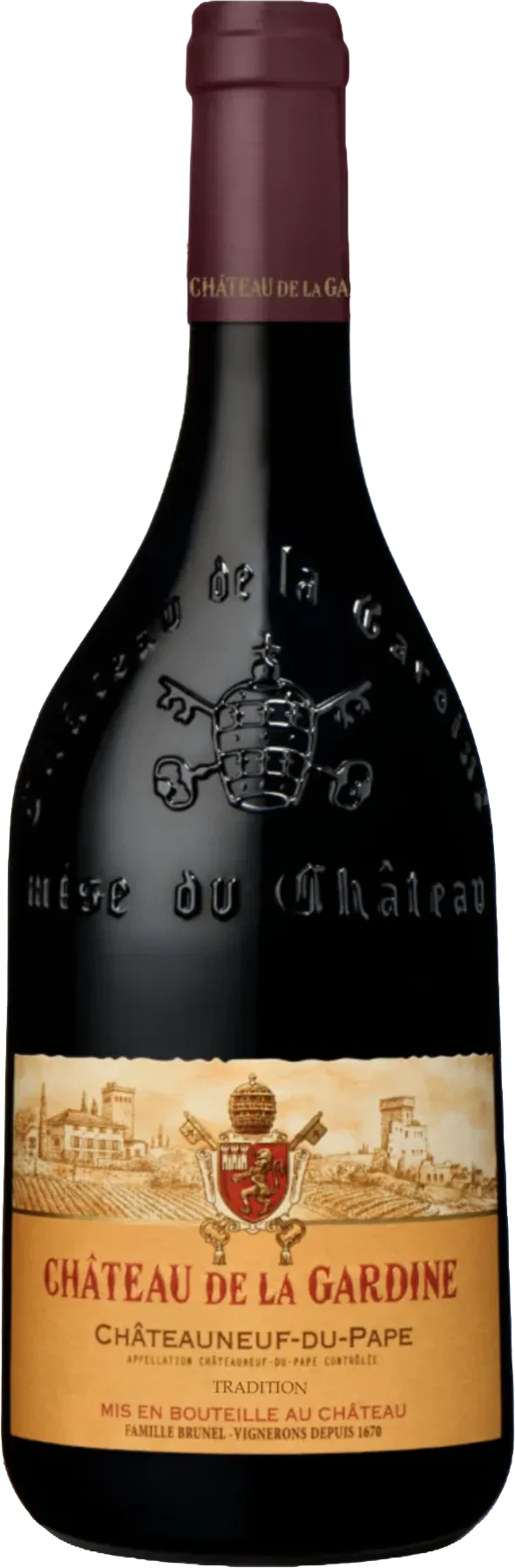 Châteauneuf-Du-Pape Cuvée Des Générations Gaston Philippe Château De La Gardine Châteauneuf-Du-Pape, 2005