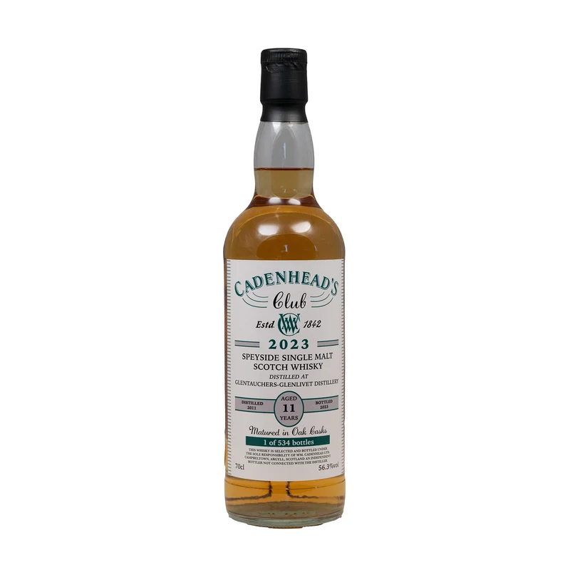 Glentauchers - Glenlivet 11 Year Old Whisky Cadenhead's Club 56.3%