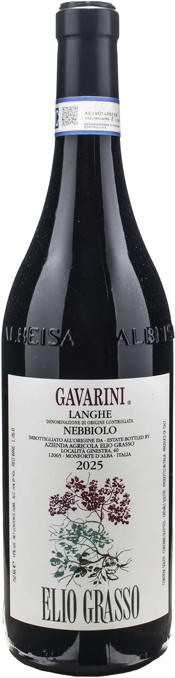 Elio Grasso Langhe Nebbiolo Gavarini 2025