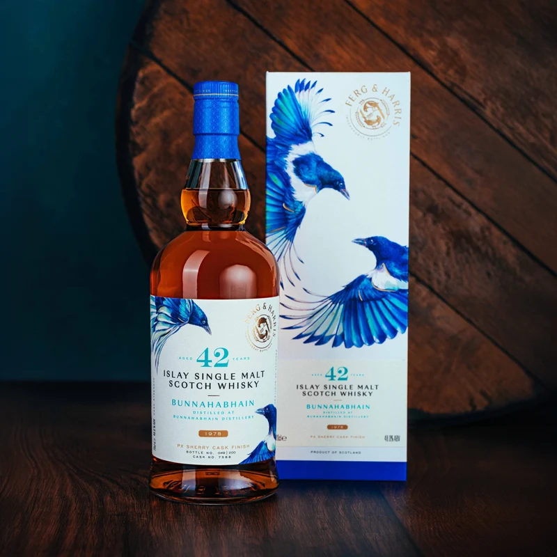 Bunnahabhain 42 Year Old 1978 Single Cask #7588 Ferg & Harris 48%