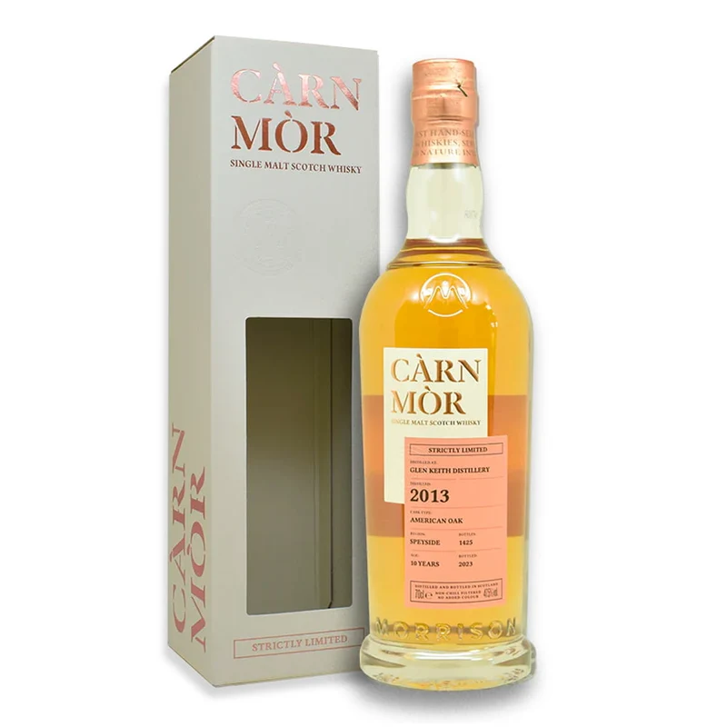 Carn Mor Glen Keith 2013 10 Year Old American Oak 47.5%