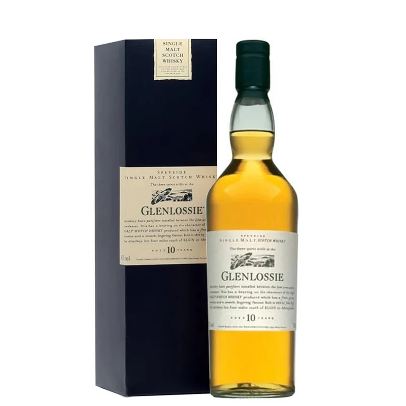 Glenlossie 10 Year Old Whisky 43%