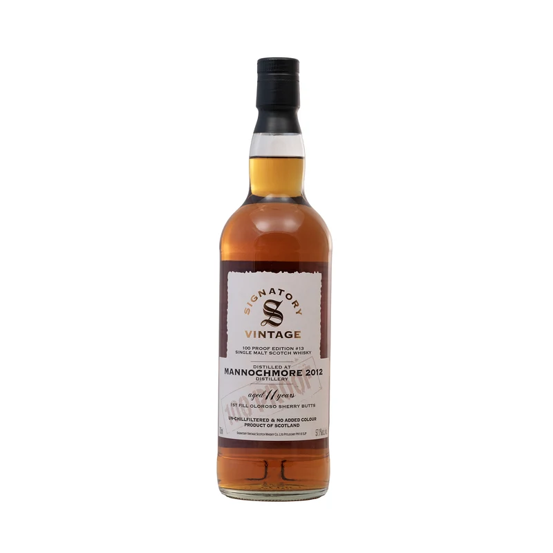 Mannochmore 11 Year Old 100 Proof 1st Fill Oloroso 57.1%