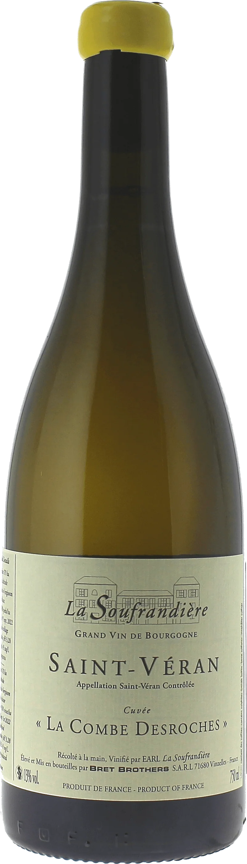 Saint Véran La Combe Desroches Domaine Bret Brothers, 2023