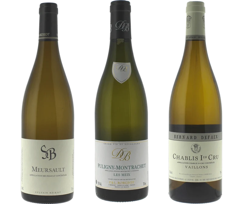 Vinlåda: Klassisk Vit Bourgogne