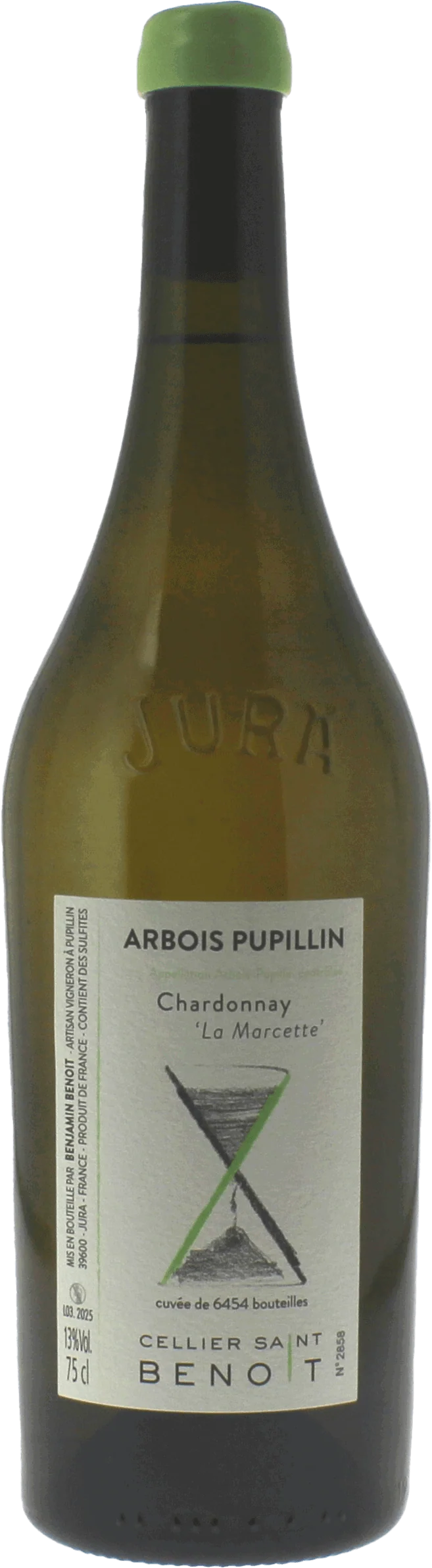 Chardonnay La Marcette Cellier Saint Benoit Jura, 2023