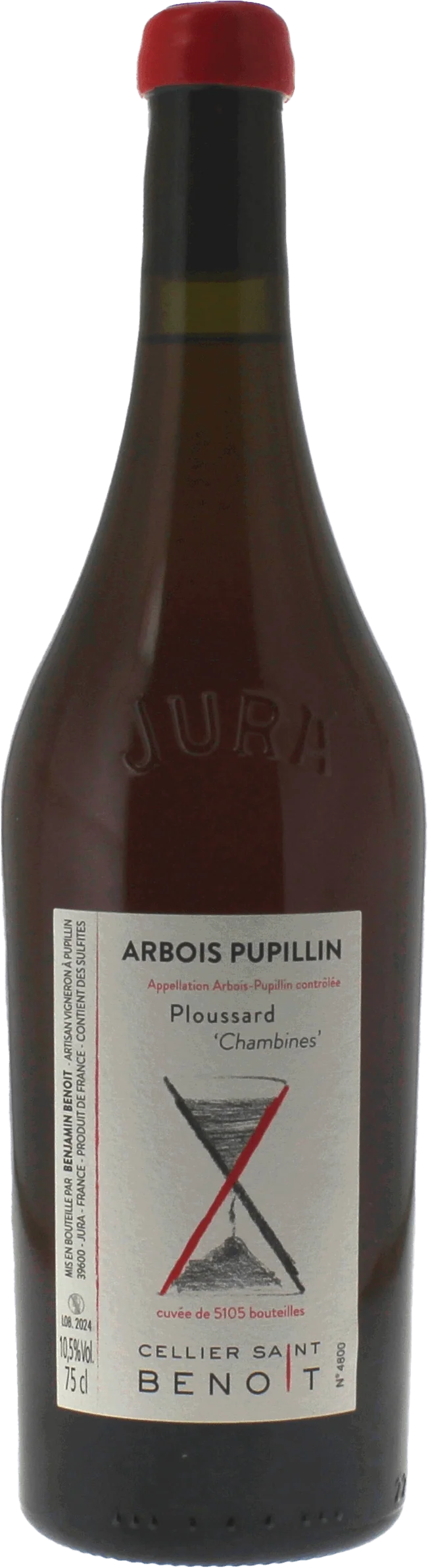 Ploussard Chambines Cellier Saint Benoit Jura, 2023