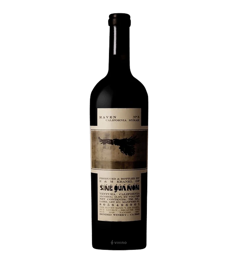 Sine Qua Non Raven No. 3 Syrah 2006