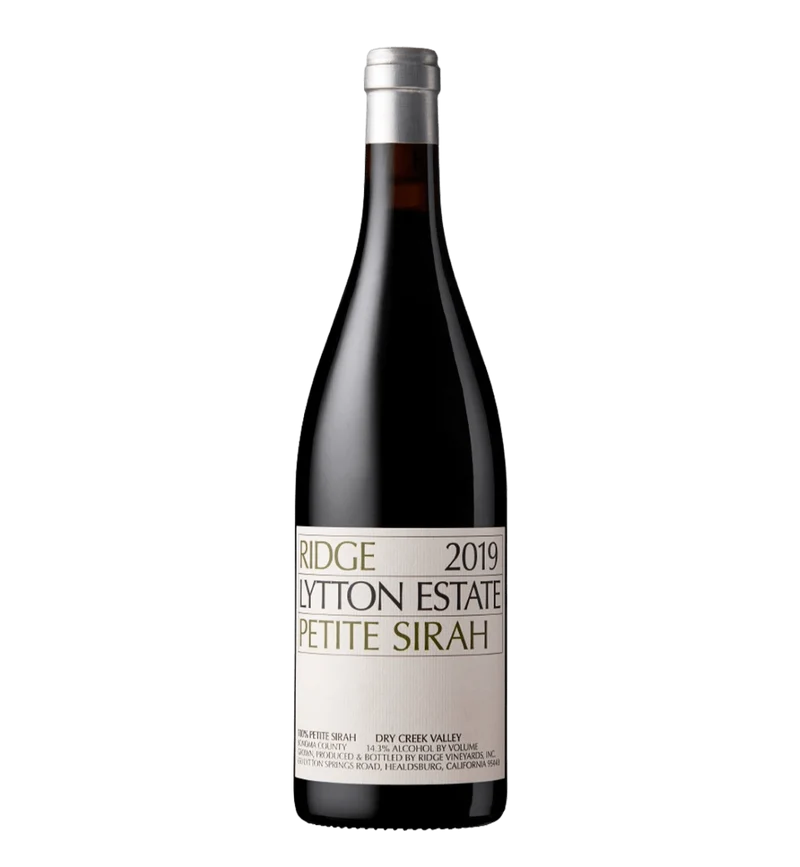 Ridge Vineyards Petite Sirah Lytton Estate 2019