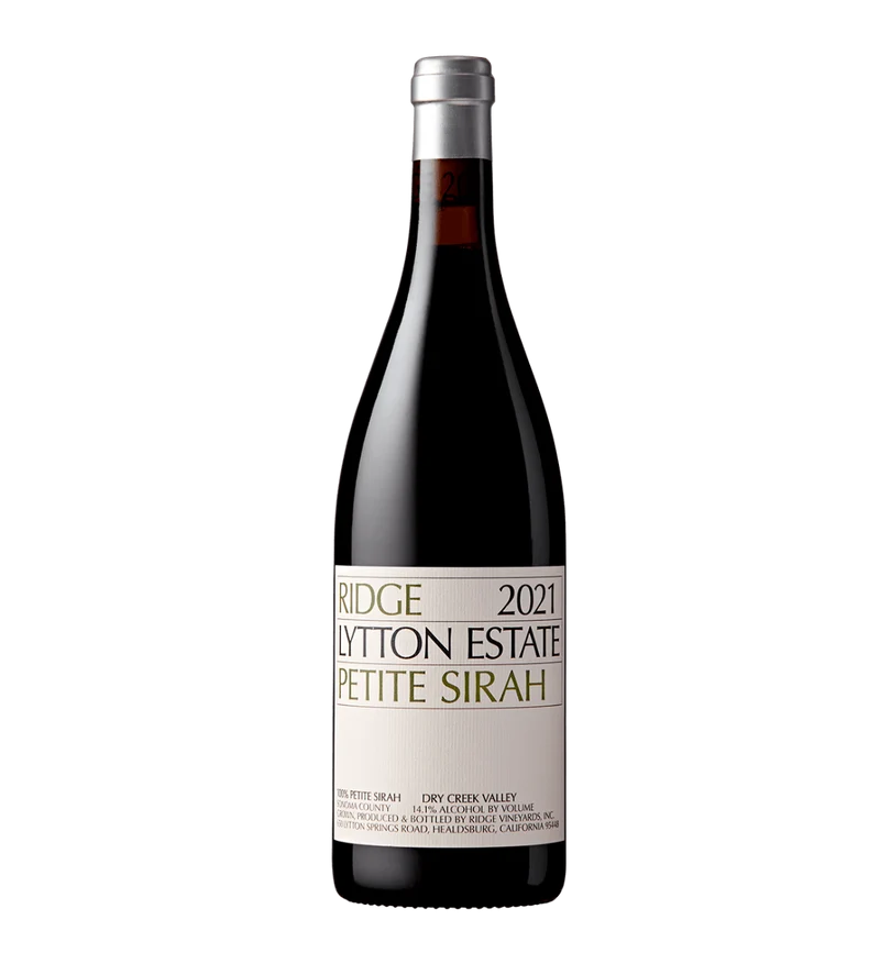 Ridge Vineyards Petite Sirah Lytton Estate 2021