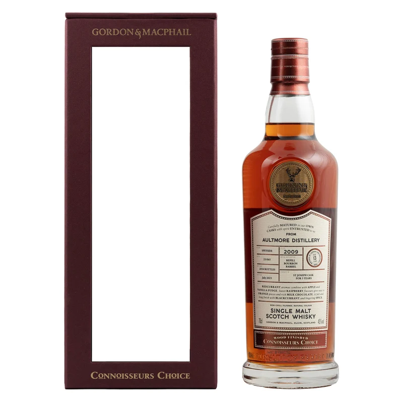 Aultmore 2009 St Joseph Cask Single Malt Whisky 45%