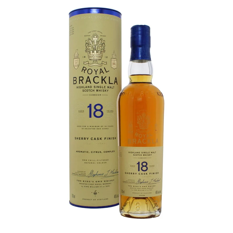 Royal Brackla 18 Year Old Whisky 46%