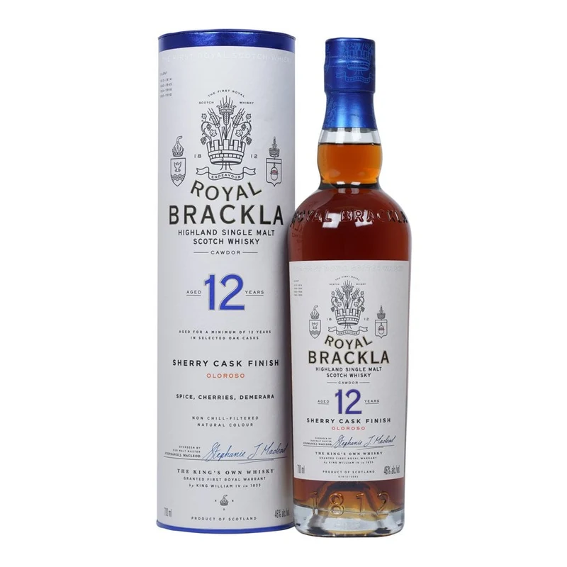 Royal Brackla 12 Year Old Whisky 46%