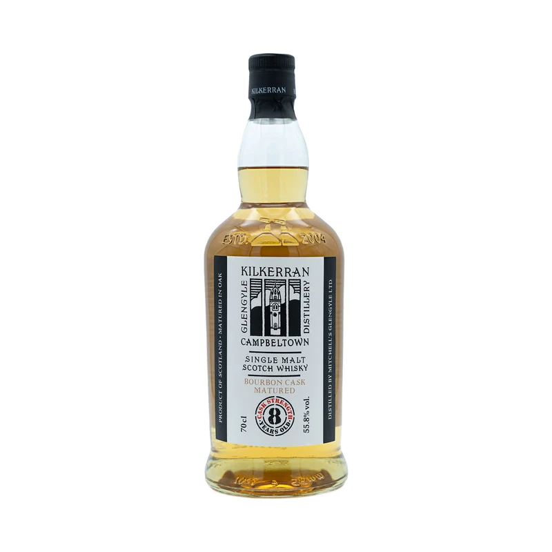 Kilkerran 8 Year Old Cask Strength Whisky Bourbon Cask 55.8%