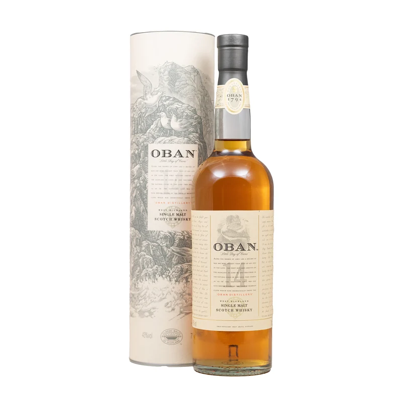 Oban 14 Year Old Single Malt Whisky 43%