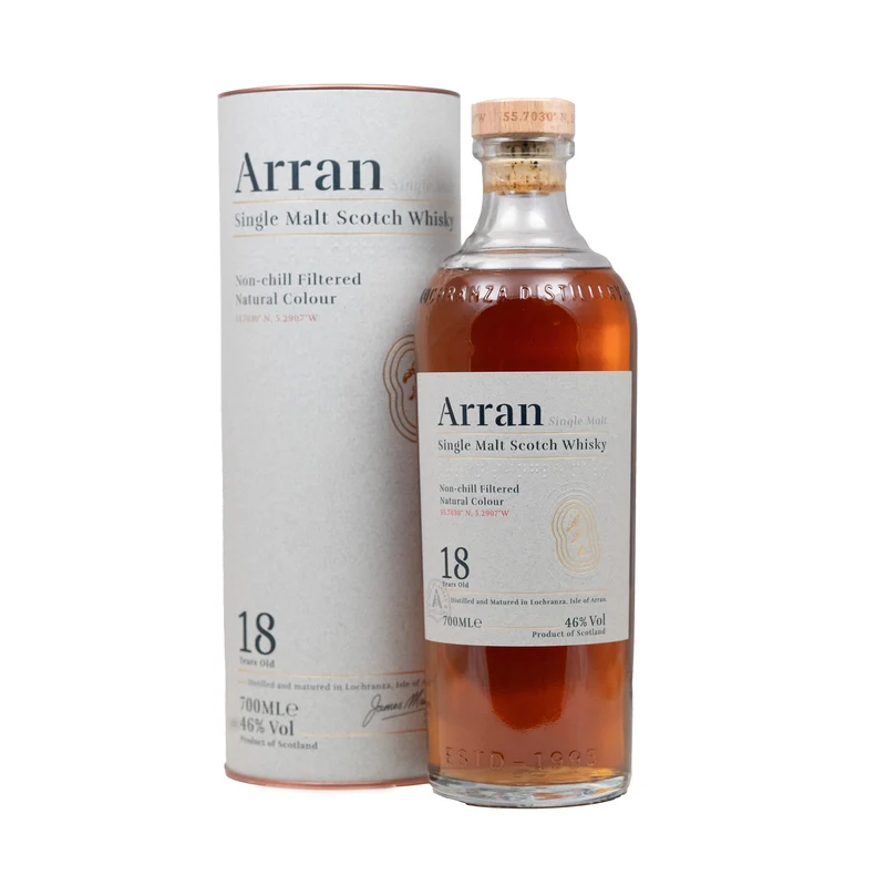 Arran 18 Year Old Single Malt Whisky 46%
