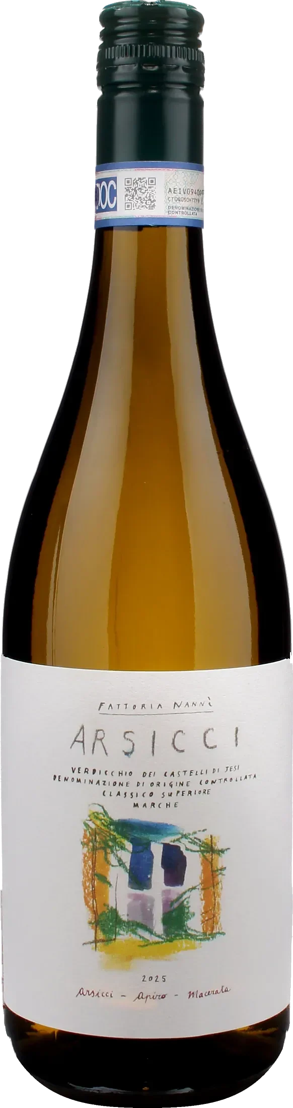 Fattoria Nanni Verdicchio Castelli di Jesi Classico Superiore Arsicci 2025