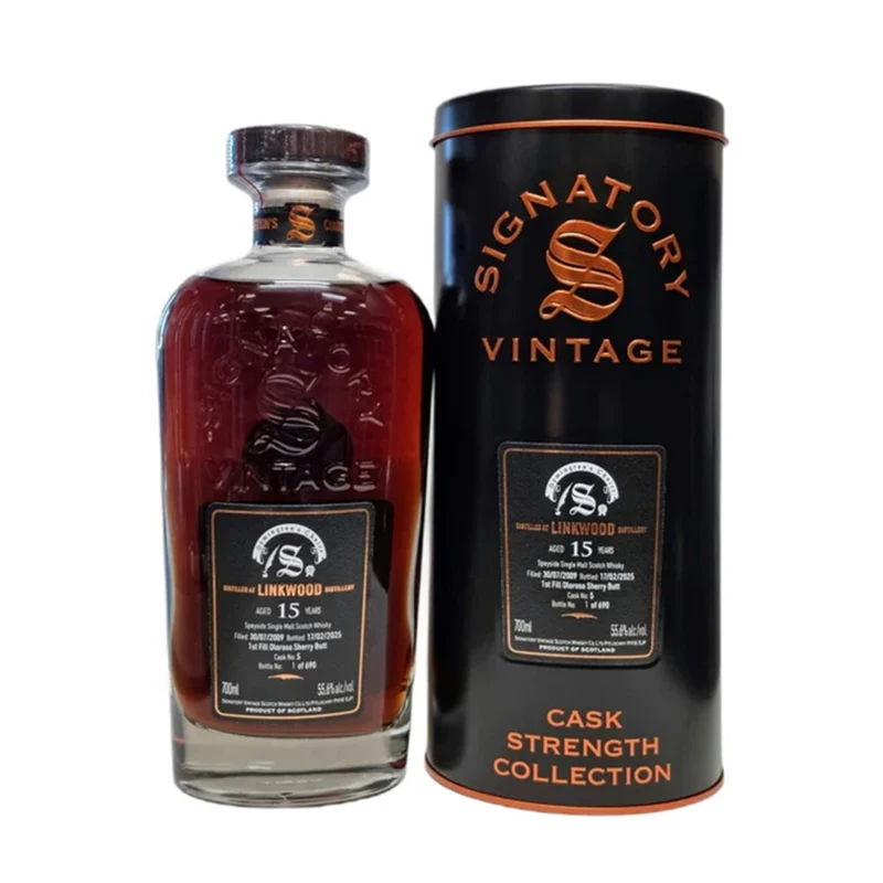 Linkwood 2009 15 Year Old 1st Fill Oloroso Sherry Butt Cask #5 55.6%