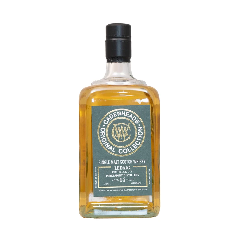 Ledaig 14 Year Old Single Malt Whisky Cadenhead's Release 46%