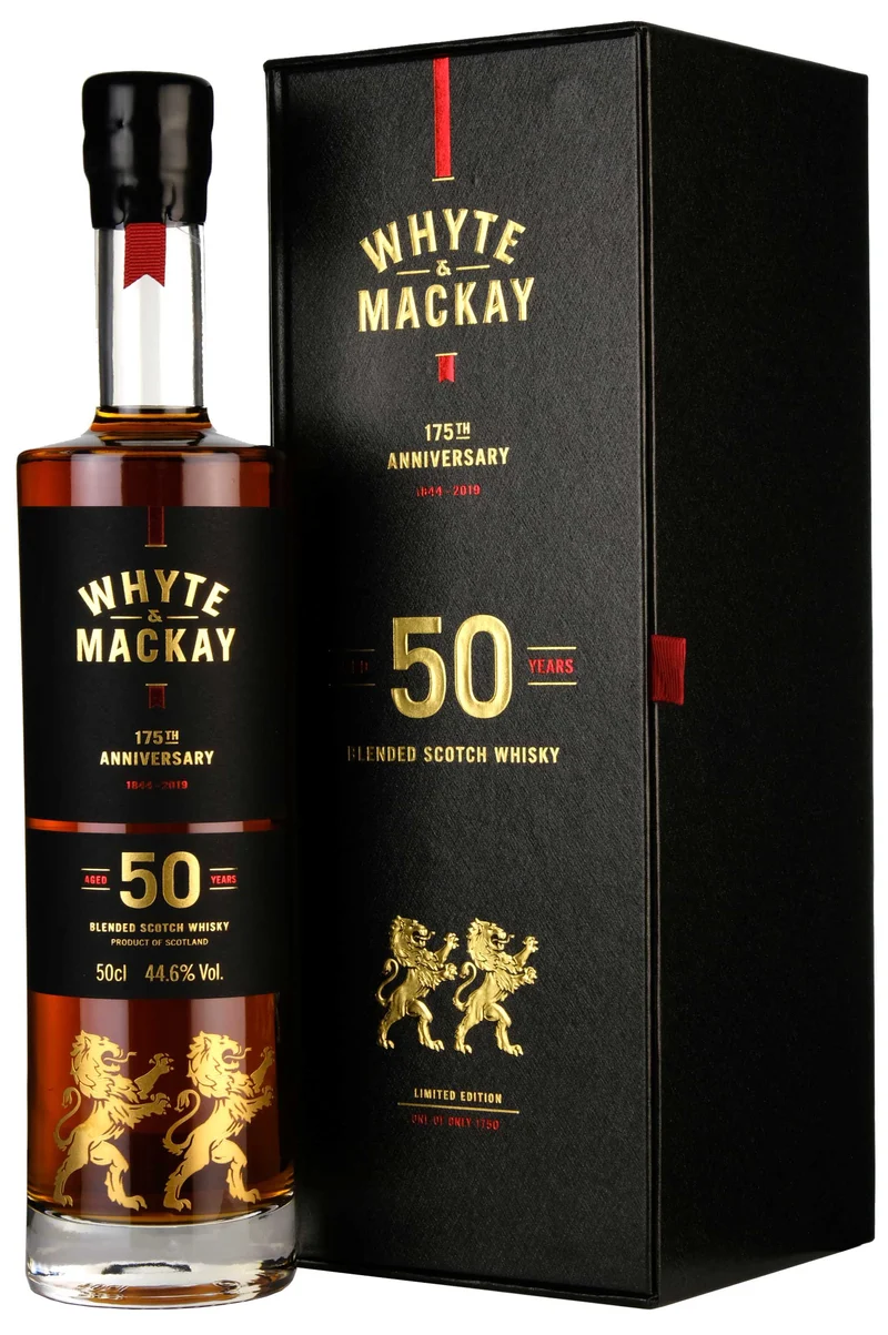 Whyte & Mackay 50 Year Old 175th Anniversary 1844-2019