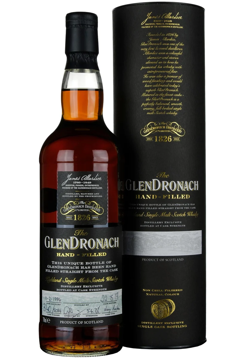 Glendronach 1994-2019 | 25 Year Old Hand Filled Single Cask 5086