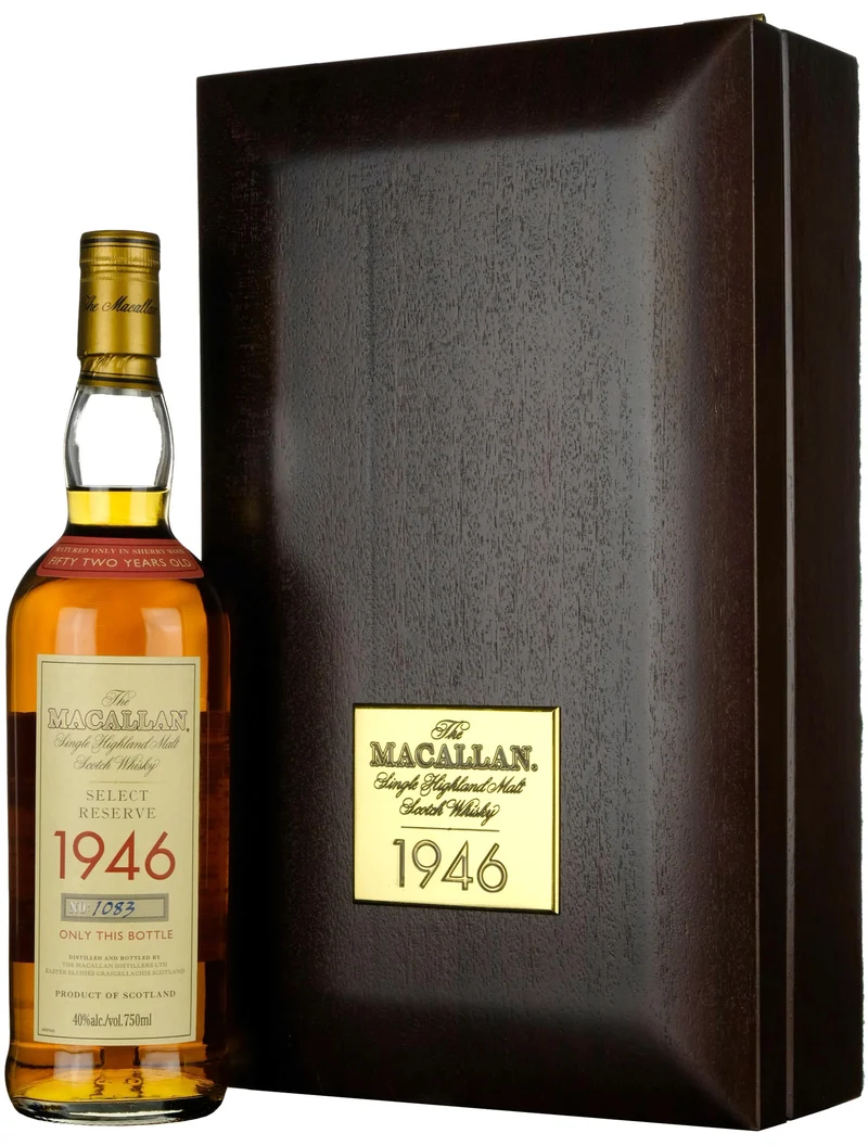 Macallan 1946-1998 | 52 Year Old Select Reserve US Import