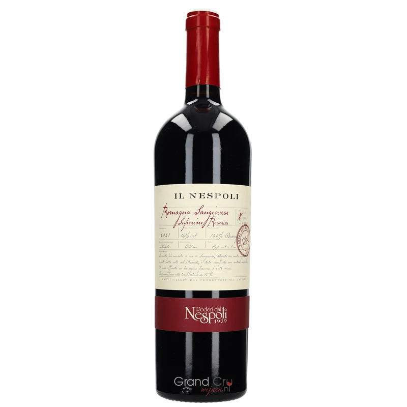 2021 Poderi Dal Nespoli Il Nespoli Sangiovese Romagna Superiore Riserva