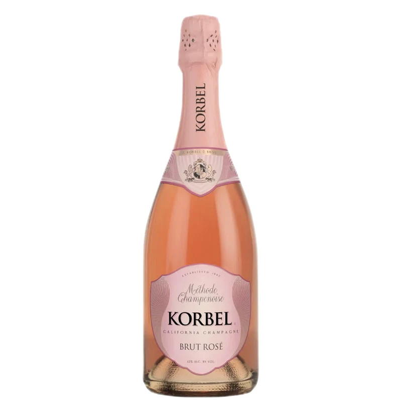 Korbel Brut Rose California Champagne