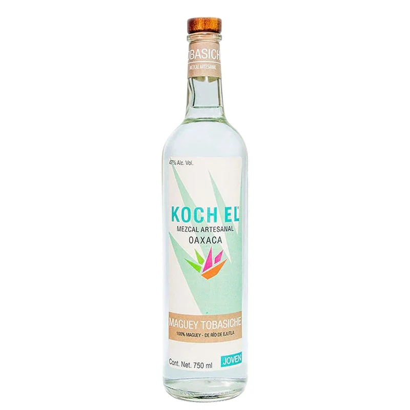 Koch El Mezcal Artesanal Joven Maguey Tobasiche De Rio De Ejutla