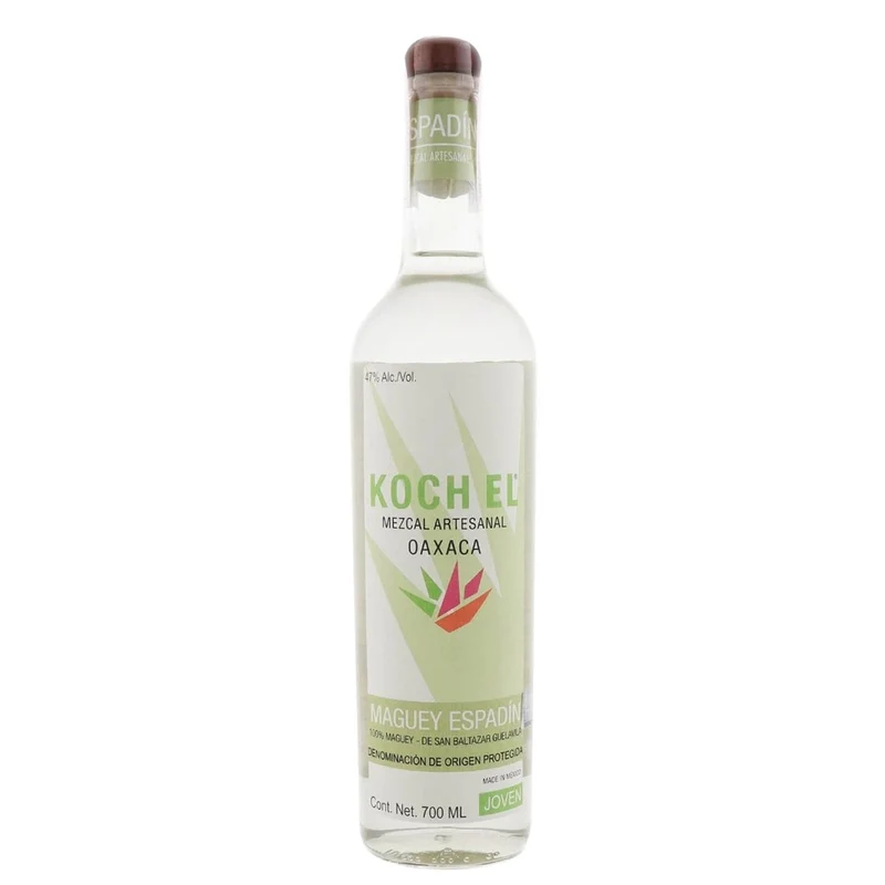 Koch El Mezcal Artesanal Joven Maguey Tepeztate De San Baltazar Guelavila